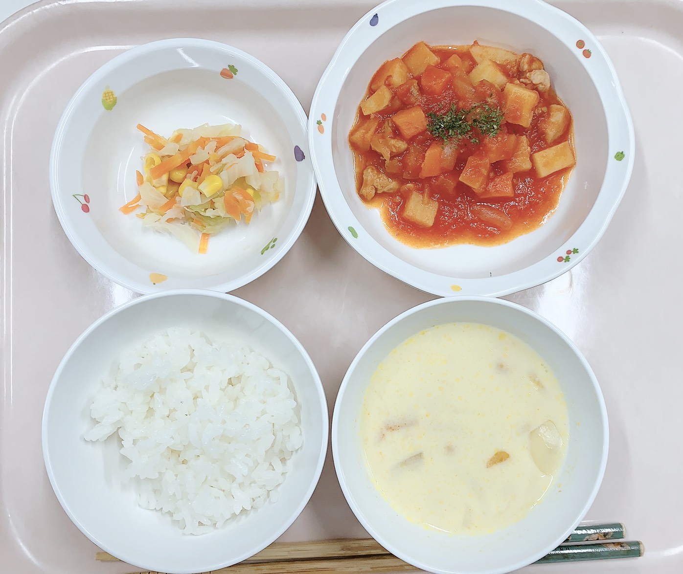 今日の給食🍴（令和3年3月4日）