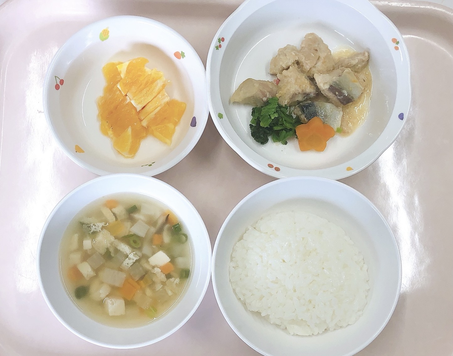 今日の給食🍴（令和3年4月12日）