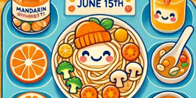 🍝 今日の給食メニュー – 6月15日