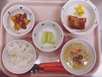 🌟 7月5日 – ぽたぽた園 & ぽたぽた園２ – 今日の給食メニュー 🌟